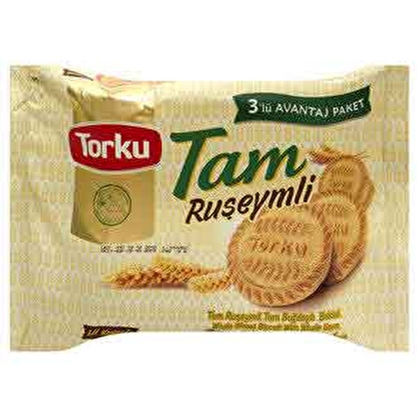 Torku Tam Ruşeymli Bisküvi 3'lü 240 g Torku Tam Ruşeymli Bisküvi 3'lü 240 g