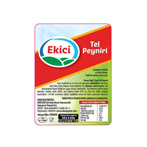 Ekici Tel Peynir kg Ekici Tel Peynir kg