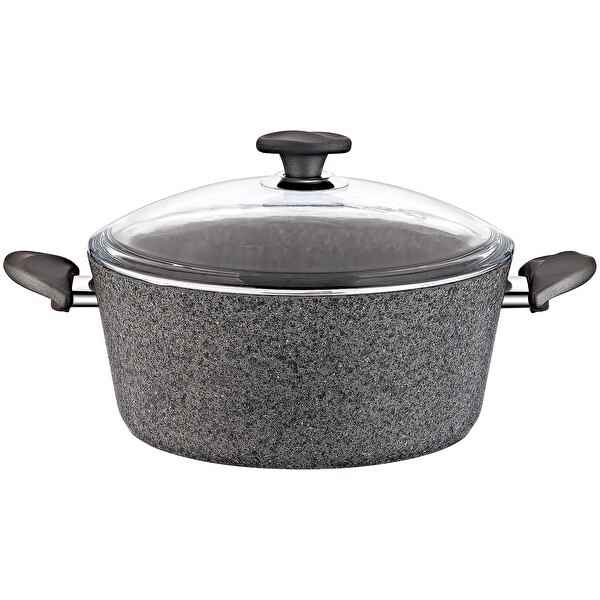 Nature Stone Tencere Gri 28 cm Nature Stone Tencere Gri 28 cm
