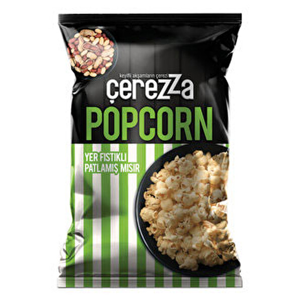 Çerezza Popcorn Yer Fıstıklı 72 g Çerezza Popcorn Yer Fıstıklı 72 g