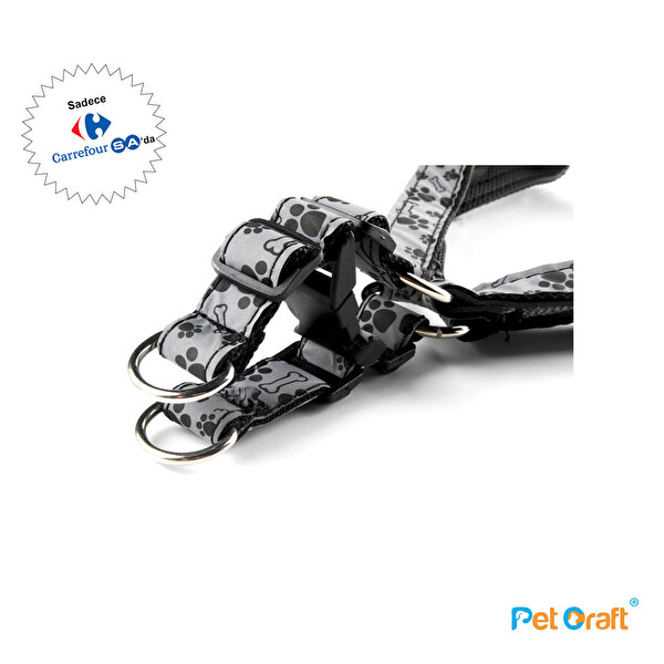 Petcraft Reflektörlü Göğüs Tasma Large Petcraft Reflektörlü Göğüs Tasma Large