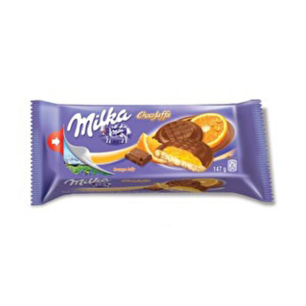Milka Jaffa Portakallı Bisküvi 147 g Milka Jaffa Portakallı Bisküvi 147 g