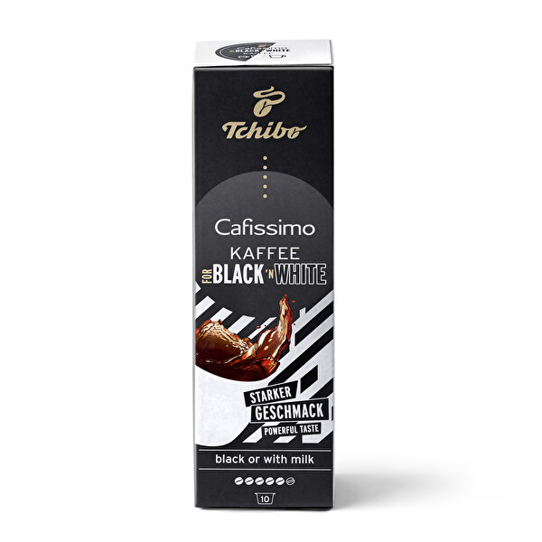 Tchibo Cafissimo Black'N White 10'lu Kapsül Kahve 75 Gr