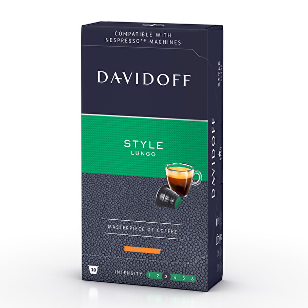 Davidoff Style Lungo 10�lu Kapsül Kahve 55 g 30238981 CarrefourSA