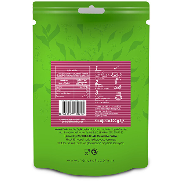 Naturali Meyve Karnavalı Çayı 100 g Naturali Meyve Karnavalı Çayı 100 g