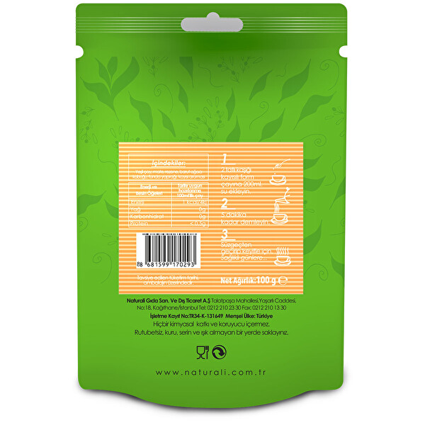 Naturali Kayısılı Form Çayı 100 g Naturali Kayısılı Form Çayı 100 g