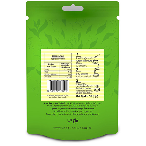Naturali Karışık Ihlamur 50 g Naturali Karışık Ihlamur 50 g