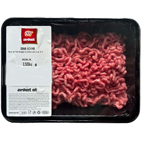 Anket Dana Kıyma 500 g
