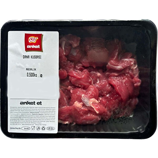 Anket Dana Kuşbaşı 500 g