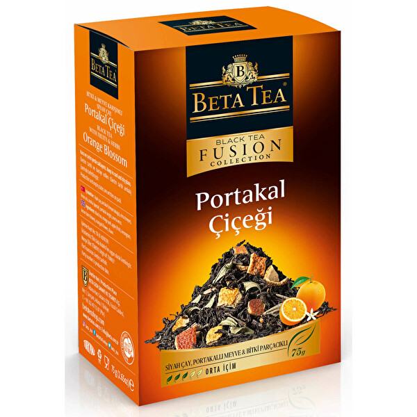 Beta Fusion Collection Portakal Çiçeği Siyah Çay 75 g