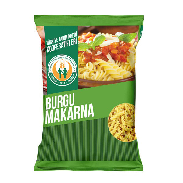 Tarım Kredi Burgu Makarna 500 g Tarım Kredi Burgu Makarna 500 g