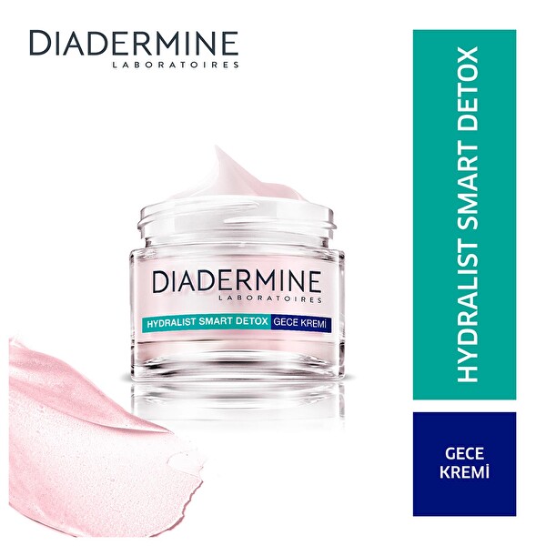 Diadermine Hydralist Smart Detox Yenileyici Gece Kremi Diadermine Hydralist Smart Detox Yenileyici Gece Kremi