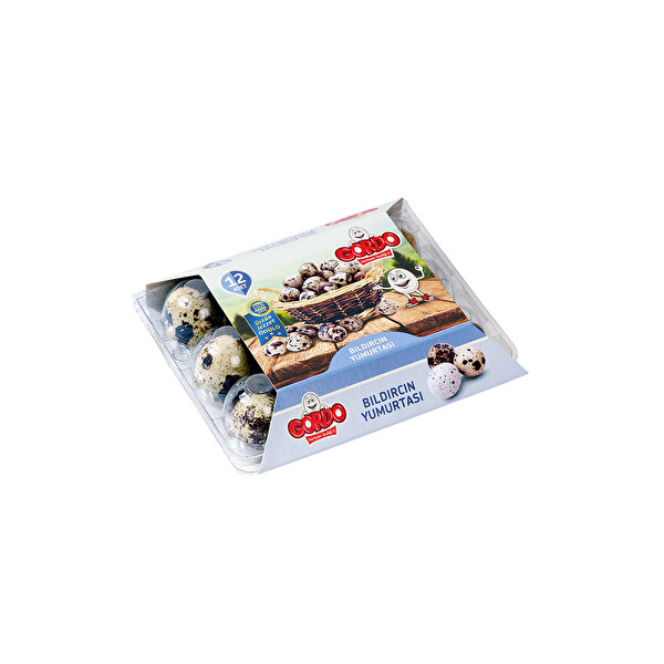 Gordo Bıldırcın Yumurtası 12'li