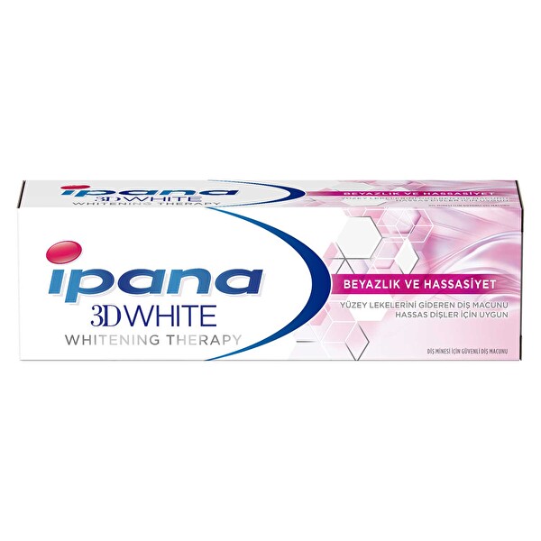Ipana 3 Boyutlu Beyazlık Therapy Diş Macunu Hassas Beyazlık 1 Alana 1 Bedava Paketi (75 ml + 75ml) Ipana 3 Boyutlu Beyazlık Therapy Diş Macunu Hassas Beyazlık 1 Alana 1 Bedava Paketi (75 ml + 75ml)