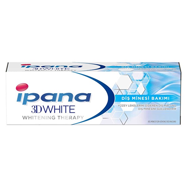 Ipana 3 Boyutlu Beyazlık Therapy Diş Macunu Diş Minesi Bakımı 1 Alana 1 Bedava Paketi (75 ml + 75ml) Ipana 3 Boyutlu Beyazlık Therapy Diş Macunu Diş Minesi Bakımı 1 Alana 1 Bedava Paketi (75 ml + 75ml)