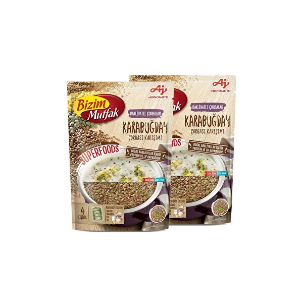 Bizim Mutfak Bakliyatlı Karabuğday Çorbası 103 g Bizim Mutfak Bakliyatlı Karabuğday Çorbası 103 g