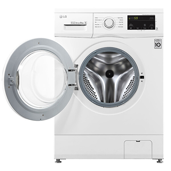 LG FH2J3TDNP0 8 KG Beyaz Çamaşır Makinesi LG FH2J3TDNP0 8 KG Beyaz Çamaşır Makinesi