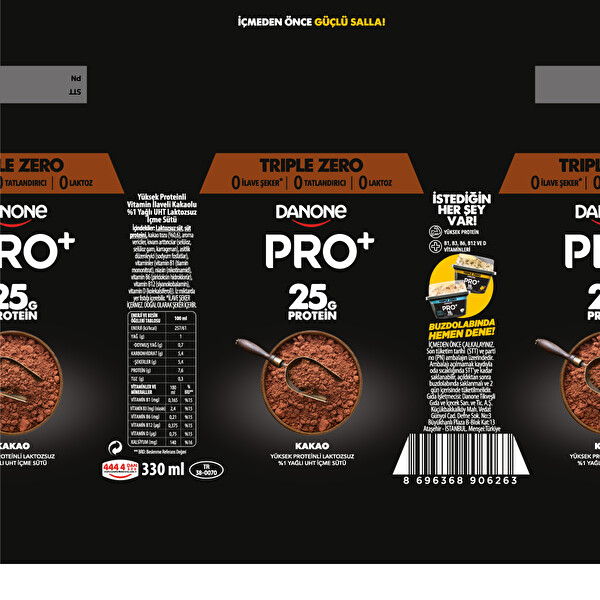 Danone Protein Süt Kakaolu 330 ml Danone Protein Süt Kakaolu 330 ml