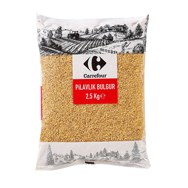 Carrefour Pilavlık Bulgur 2,5 kg Carrefour Pilavlık Bulgur 2,5 kg