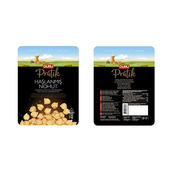 Duru Haşlanmış Nohut 400 g Duru Haşlanmış Nohut 400 g