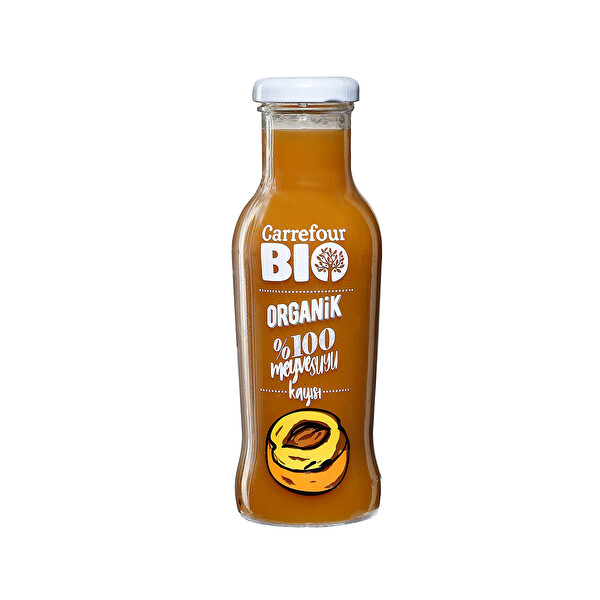 Carrefour Bio Organik Kayısı Suyu 250 ml Carrefour Bio Organik Kayısı Suyu 250 ml