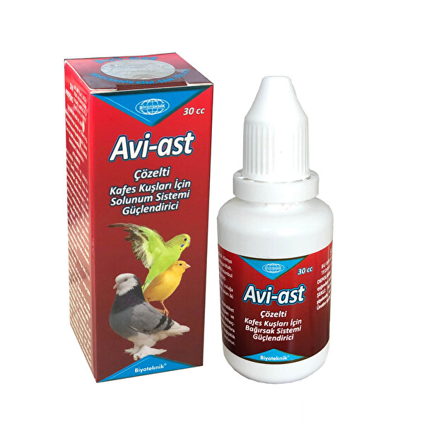 Avi-ast Solunum Sistemi Güçlendirici Çözelti 30 cc