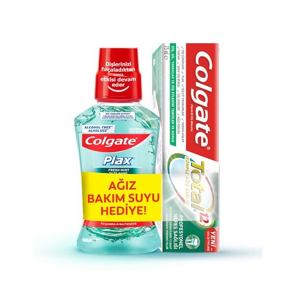 Colgate Naturel Extracts Komur Dis Macunu 75 Ml Colagte Plax Agiz Bakim Suyu 250 Ml 30251104 Carrefoursa