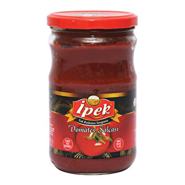 İpek Domates Salçası 650 g Cam İpek Domates Salçası 650 g Cam