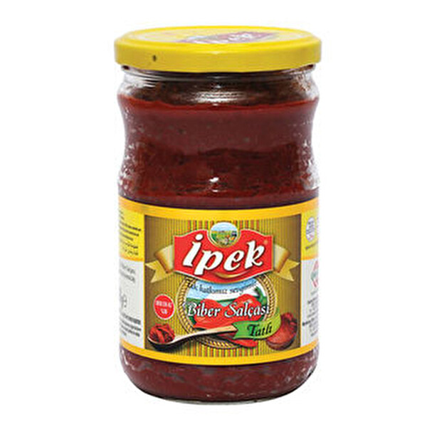 İpek Tatlı Biber Salçası Cam 650 g İpek Tatlı Biber Salçası Cam 650 g