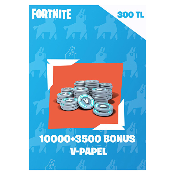 fortnite 10000 vpapel 3500 bonus - fortnite v papel kodu bedava