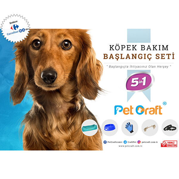 petcraft kopek bakim baslangic seti 5 li 30254099 carrefoursa