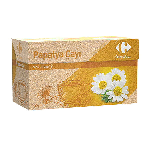 carrefour papatya cayi 1 5gx20 adet