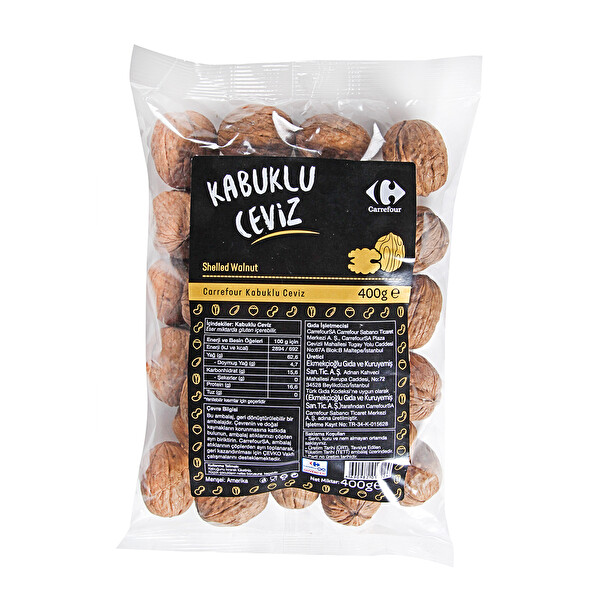 Carrefour Kabuklu Ceviz 400 g Carrefour Kabuklu Ceviz 400 g