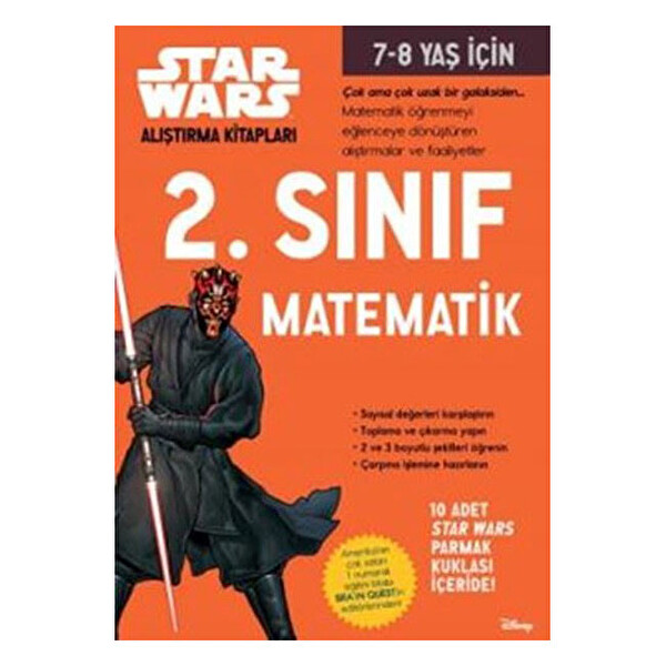 Starwars Alıştırma Kitapları 2. Sınıf Matematik