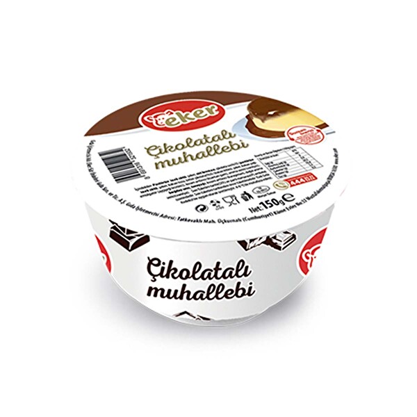 Eker Çikolatalı Muhallebi 150 g Eker Çikolatalı Muhallebi 150 g