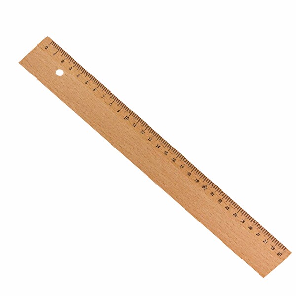 Net Müzik Fly Tahta Cetvel 30 Cm