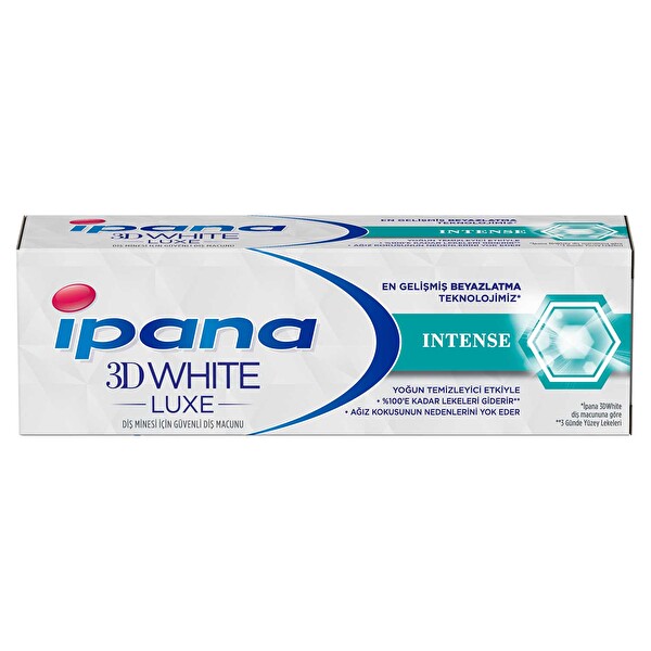 İpana 3D White Luxe İntense 75 ml Diş Macunu İpana 3D White Luxe İntense 75 ml Diş Macunu