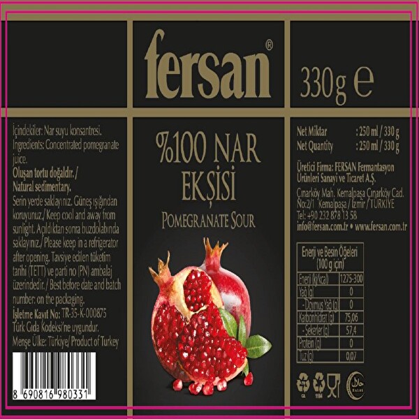 Fersan 100 Nar Eksisi 330 G 30256299 Carrefoursa