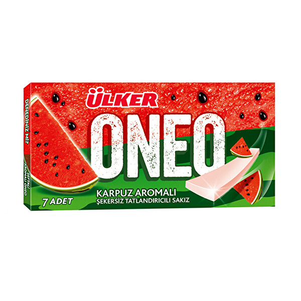 Oneo Stick Karpuz Aromalı Şerit Sakız 31 g Oneo Stick Karpuz Aromalı Şerit Sakız 31 g
