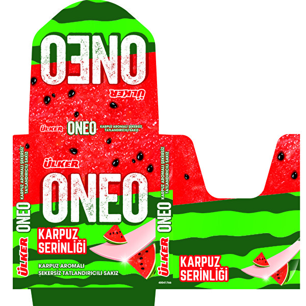 Oneo Stick Karpuz Aromalı Şerit Sakız 31 g Oneo Stick Karpuz Aromalı Şerit Sakız 31 g