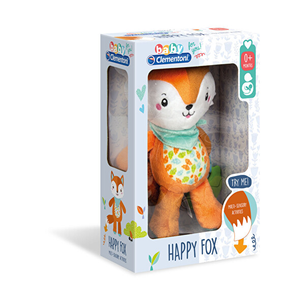 Baby Clementoni - Aktiviteli Pelüş Tilki Baby Clementoni - Aktiviteli Pelüş Tilki