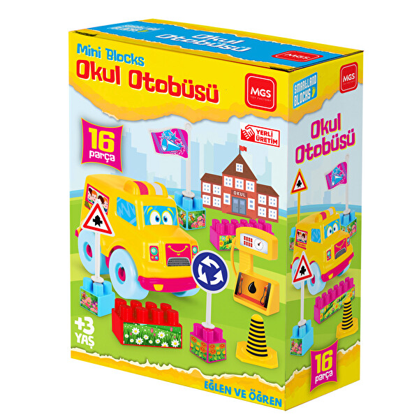 Smartland Blocks Okul Otobüsü Smartland Blocks Okul Otobüsü