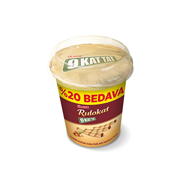 Ülker Rulo Kat 9 Kat Tat Fındıklı 204 g