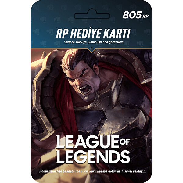 League Of Legends 805 Rp CarrefourSA