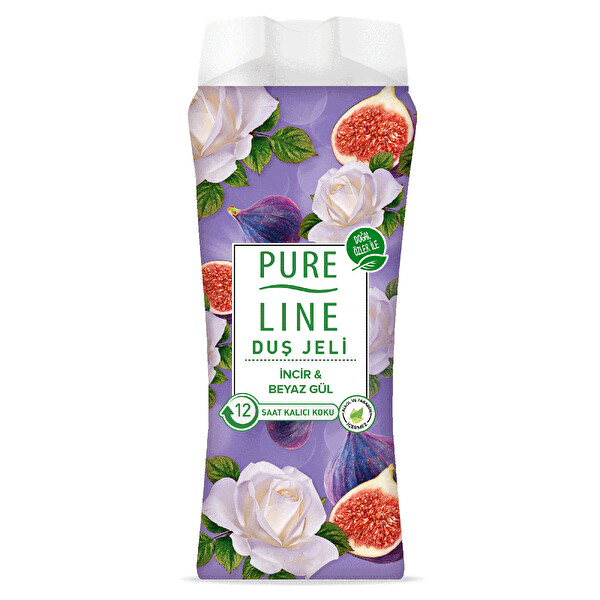 Pure Line Duş Jeli İncir & Beyaz Gül 400 ml