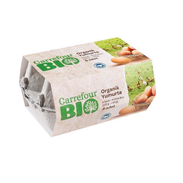 Carrefour Bio Organik Yumurta 6'lı