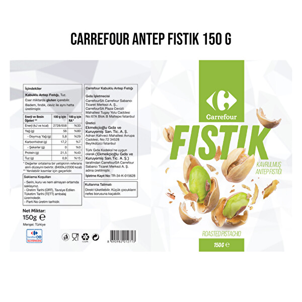 carrefour antep fistigi 150 g 30260447 carrefoursa