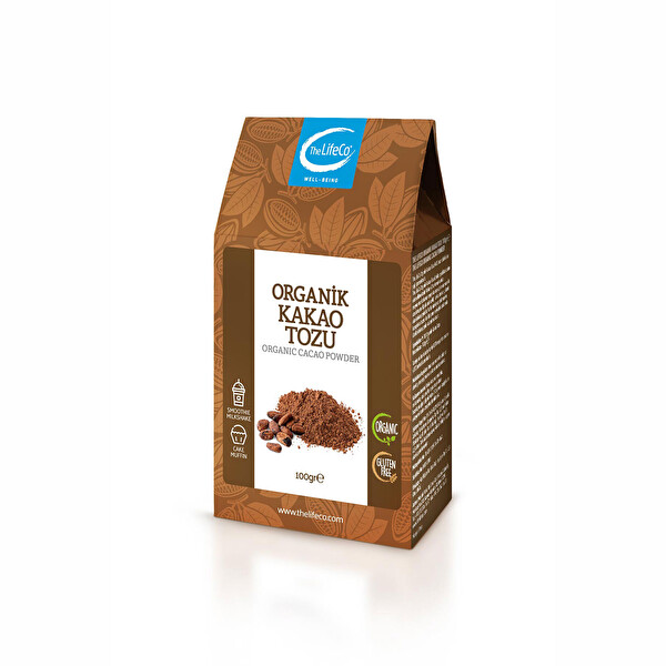 The LifeCo Organik Kakao Tozu 100 Gr
