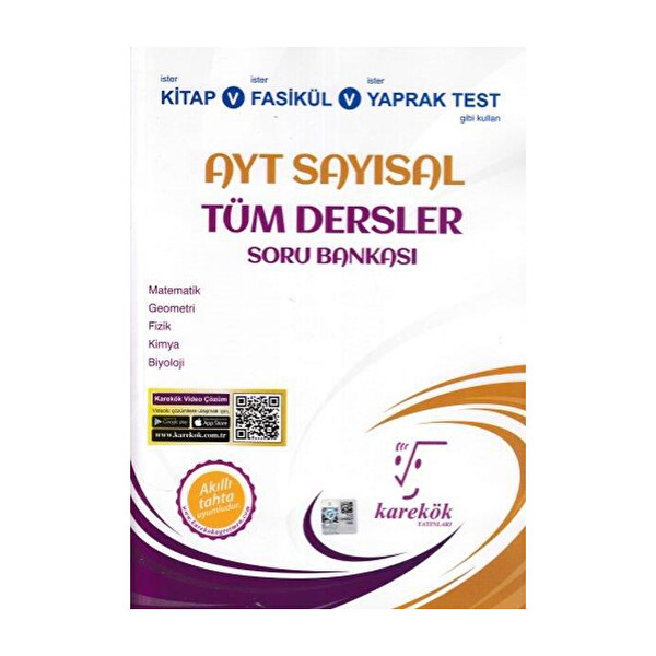 AYT Sayısal Tüm Dersler Soru Bankası AYT Sayısal Tüm Dersler Soru Bankası
