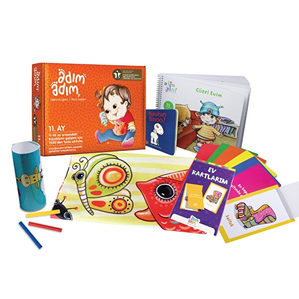 Adım Adım Bebek Eğitim Seti 11.Ay 30262559 CarrefourSA